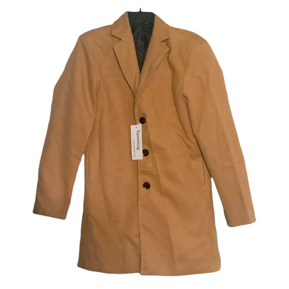 Tanming women’s tan coat